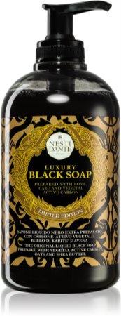 Nesti Dante Luxury Black tekući sapun s pumpicom