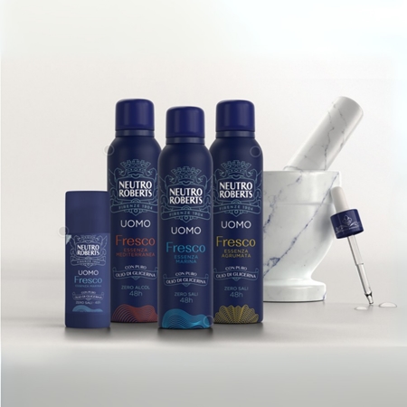 Neutro Roberts Essenza Marina déodorant rafraîchissant en spray effet 48h
