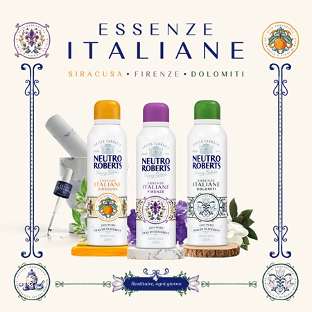 Neutro Roberts Italiane Siracusa Déodorant vaporisateur effet 48h