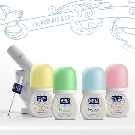 Neutro Roberts Tè Verde e Lime deodorante roll-on con effetto 48 ore
