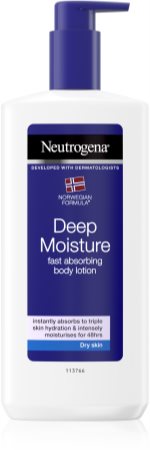 Neutrogena Norwegian Formula® Deep Moisture Feuchtigkeitsspendende Bodymilk mit Tiefenwirkung für trockene Haut
