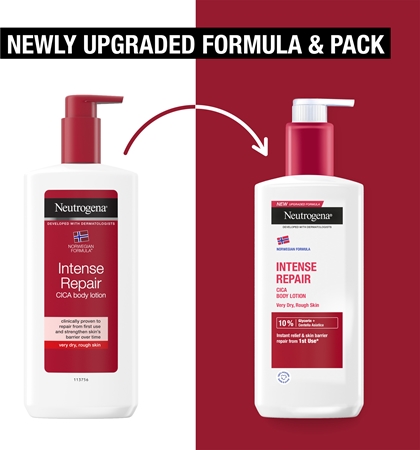 Neutrogena Norská receptura® intenzivně regenerační CICA tělové mléko