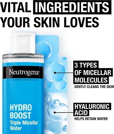 Neutrogena Hydro Boost® apă micelară 3 în 1