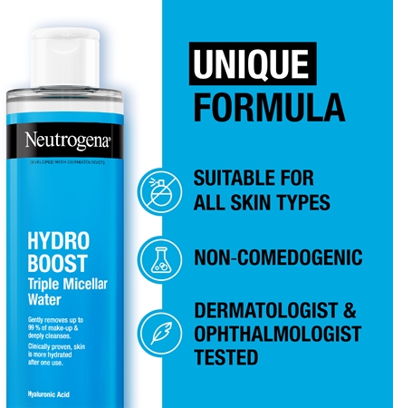 Neutrogena Hydro Boost® apă micelară 3 în 1