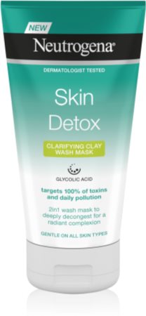 Neutrogena Skin Detox emulsão e máscara de limpeza 2 em 1