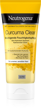 Neutrogena Curcuma Clear hydratační krém bez obsahu oleje