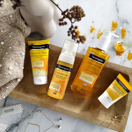 Neutrogena Curcuma Clear почистваща маска за лице