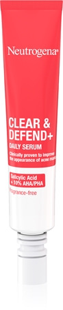 Neutrogena Clear & Defend+ sérum visage anti-acné