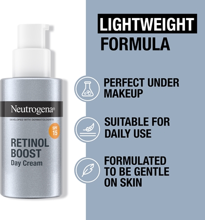 Neutrogena Retinol Boost dnevna krema SPF 15