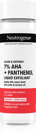 Neutrogena Clear & Defend+ peeling químico