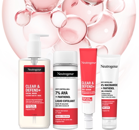 Neutrogena Clear & Defend+ peeling químico