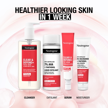 Neutrogena Clear & Defend+ Ķīmiskais pīlings