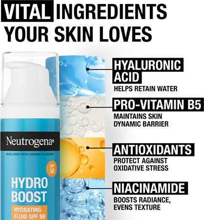 Neutrogena Hydro Boost® lehký hydratační fluid SPF 50