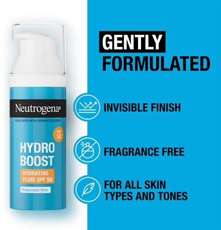 Neutrogena Hydro Boost® lehký hydratační fluid SPF 50