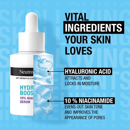 Neutrogena Hydro Boost® hydratační sérum s niacinamidem