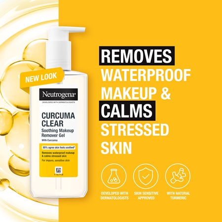 Neutrogena Curcuma Clear micellás sminklemosó gél