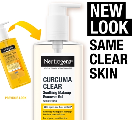 Neutrogena Curcuma Clear micellás sminklemosó gél