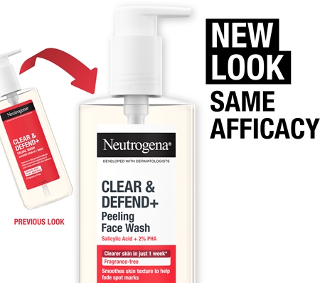 Neutrogena Clear & Defend+ čistící gel proti pupínkům