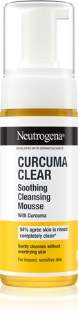 Neutrogena Curcuma Clear nyugtató tisztító hab