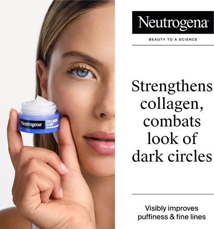 Neutrogena Collagen Bank Eye Gel Cream to treat swelling and dark circles