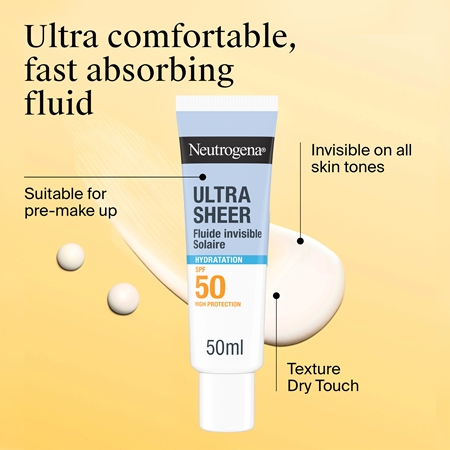 Neutrogena Ultra Sheer Hydratation Ultra Light Fluid SPF 50