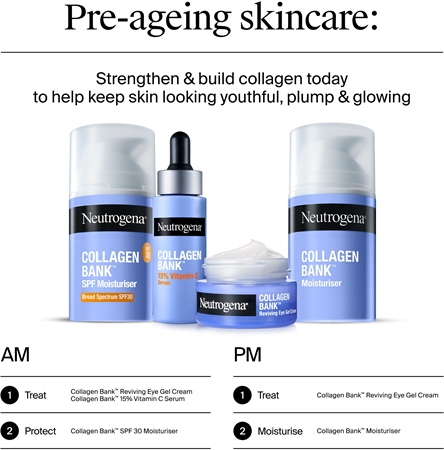 Neutrogena Collagen Bank λαμπρυντικός ορός με βιταμίνη C