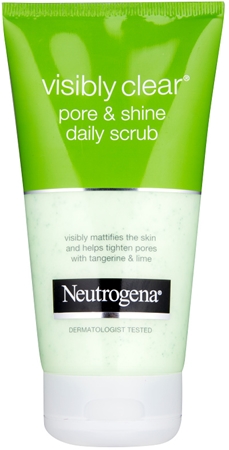 Neutrogena Visibly Clear Pore & Shine Face Scrub for Everyday Use
