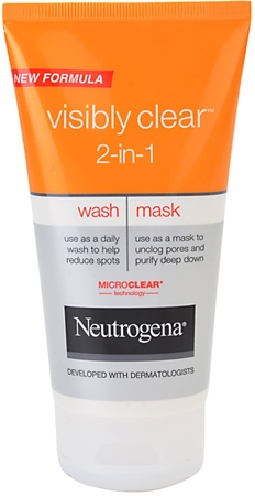 Neutrogena Visibly Clear 2-in-1 emulsión y mascarilla limpiadoras 2 en 1