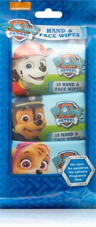 Nickelodeon Paw Patrol Hand & Face Wipes sanfte Feuchttücher für Kleinkinder für Gesicht, Hände und Körper