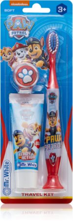 Nickelodeon Paw Patrol Travel Kit Ensemble de soins dentaires pour enfant