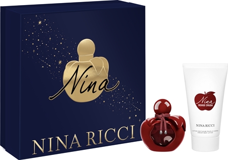 nina ricci nina rouge crush woda perfumowana 50 ml   zestaw  