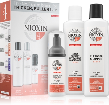 Nioxin System 4 Color Safe darilni set (za barvane lase)