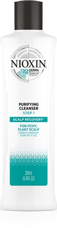 Nioxin Scalp Recovery Cleanser šampon pro řídnoucí a zplihlé vlasy proti lupům