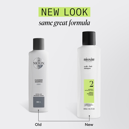 Nioxin System 2 Scalp + Hair Shampoo šampon proti redčenju las