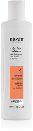 Nioxin System 4 Scalp + Hair Conditioner feuchtigkeitsspendender und nährender Conditioner für gefärbtes und geschädigtes Haar