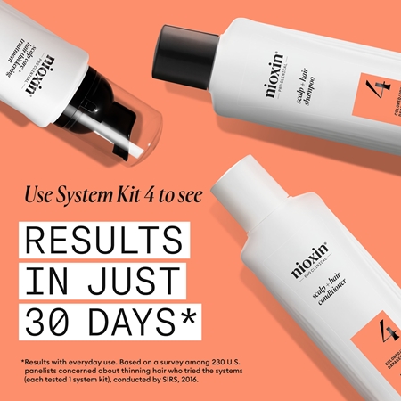 Nioxin System 4 Scalp + Hair Conditioner feuchtigkeitsspendender und nährender Conditioner für gefärbtes und geschädigtes Haar