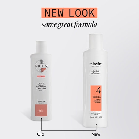 Nioxin System 4 Scalp + Hair Conditioner feuchtigkeitsspendender und nährender Conditioner für gefärbtes und geschädigtes Haar