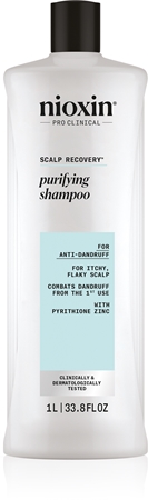 Nioxin Scalp Recovery Purifying Shampoo Shampoo für schütteres und zusammengefallenes Haar gegen Schuppen