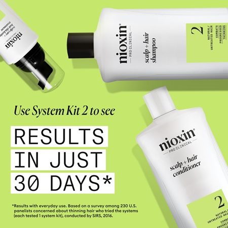Nioxin System 2 Scalp + Hair Conditioner балсам срещу изтъняване на косата
