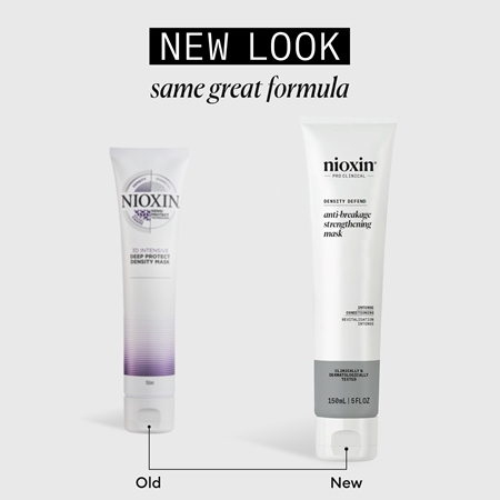Nioxin Density Defend Anti-breakage Strengthening Mask stiprinamoji kaukė pažeistiems ir trapiems plaukams