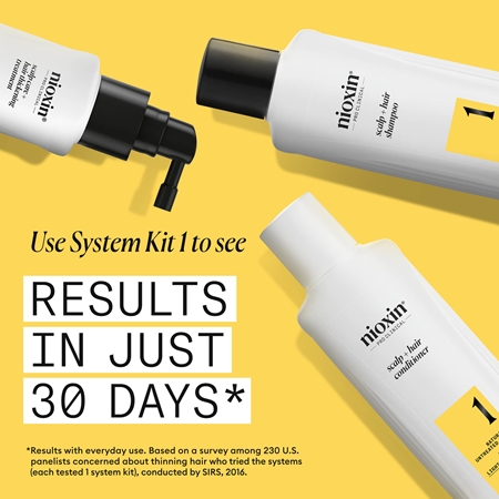 Nioxin System 1 Scalp + Hair Thickening Treatment sérum pro hustotu vlasů a ochranu proti lámavosti