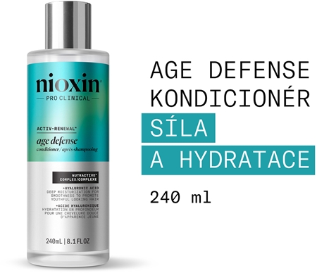 Nioxin Age defense Conditioner hydratační kondicionér proti stárnutí