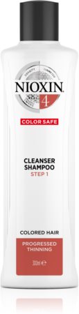 Nioxin System 4 Color Safe nežni šampon za barvane in poškodovane lase