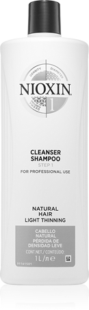 Nioxin System 1 Cleanser Shampoo shampoo detergente per capelli delicati e normali