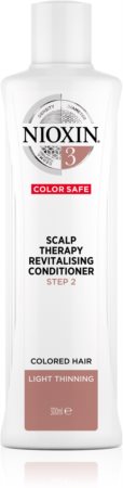 Nioxin System 3 Color Safe hydratační a vyživující kondicionér pro snadné rozčesání vlasů