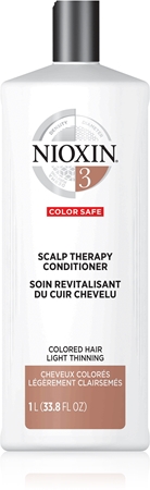 Nioxin System 3 Color Safe hydratační a vyživující kondicionér pro snadné rozčesání vlasů