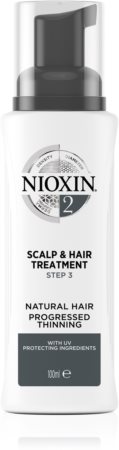 Nioxin System 2 Scalp & Hair Treatment nega brez spiranja za tanke ali redke lase