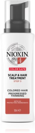 Nioxin System 4 Color Safe Behandling för märkbart uttunnat, fint, kemiskt behandlat hår