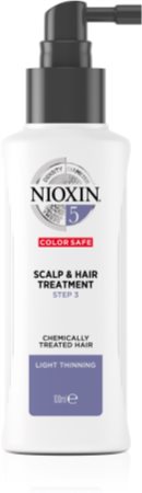 Nioxin System 5 Colorsafe Scalp & Hair Treatment kura brez spiranja za kemično obdelane lase