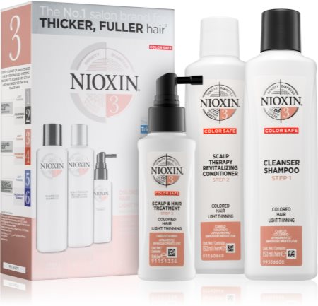 Nioxin System 3 Color Safe confezione regalo (per capelli tinti)